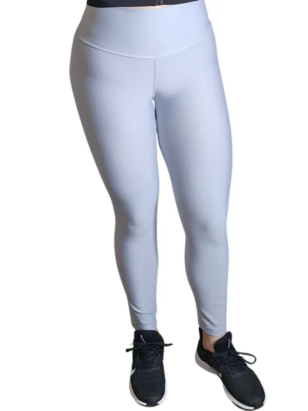 Solid-color sports leggings