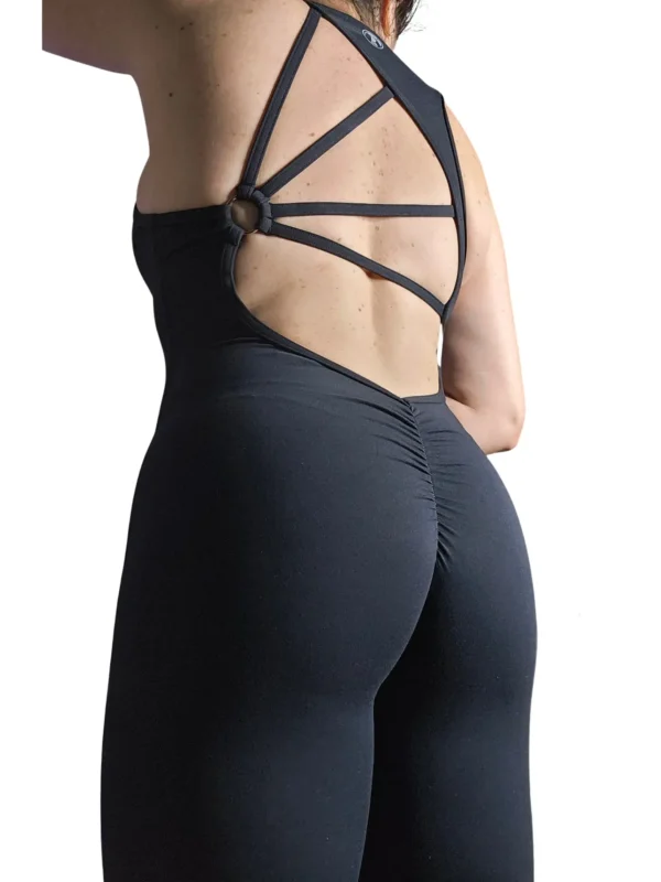 Jumpsuit Scrunch Butt Hallow Back