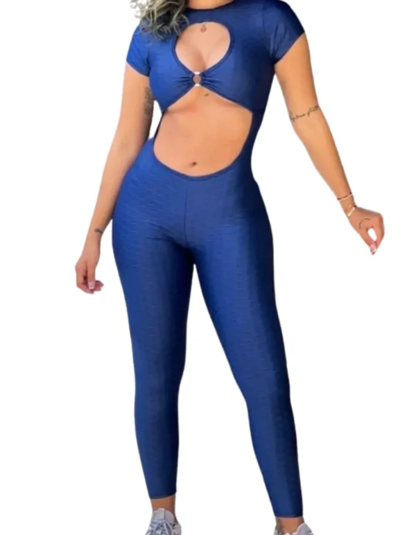 Textured Jumpsuit